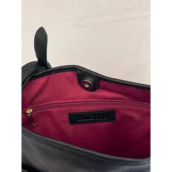 Talbots Hobo Bag Leopard Leather Calf Hair - Picture 5 of 11